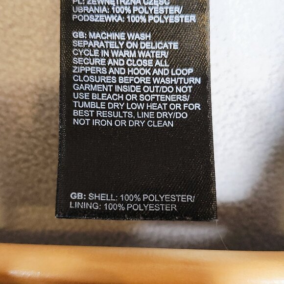 The North Face Women's Medium Gray Windwall Fulll Zipper Jacket - Picture 9 of 13